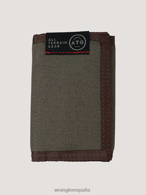 Wrangler accesorios cuerda elástica (112322142) hombres cartera atg de lona con diseño de camuflaje BDR0J711