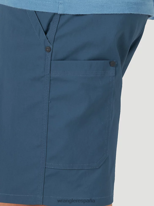 Wrangler ropa azul marino medianoche (112316176) hombres pantalón corto utilitario de rendimiento para exteriores BDR0J540