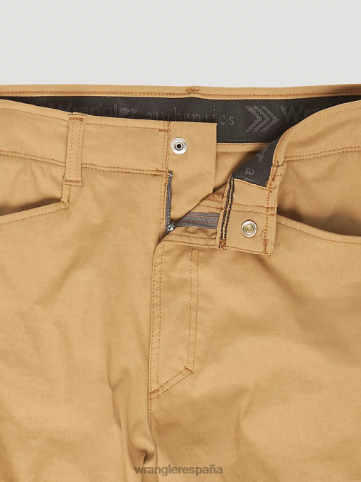 Wrangler ropa bronce (10zm980bz) hombres pantalón corto cargo con cintura cómoda Authentics BDR0J566