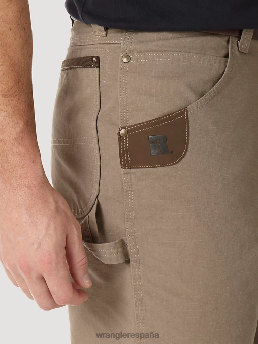 Wrangler ropa caqui oscuro (3w320dk) hombres riggs ropa de trabajo carpintero corto BDR0J544