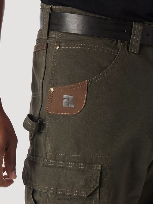 Wrangler ropa cargado (3w360ld) hombres Pantalón corto tipo cargo Ranger Ripstop de ropa de trabajo Riggs BDR0J524