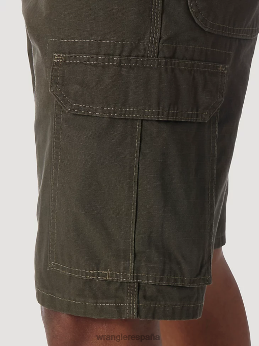 Wrangler ropa cargado (3w360ld) hombres Pantalón corto tipo cargo Ranger Ripstop de ropa de trabajo Riggs BDR0J524