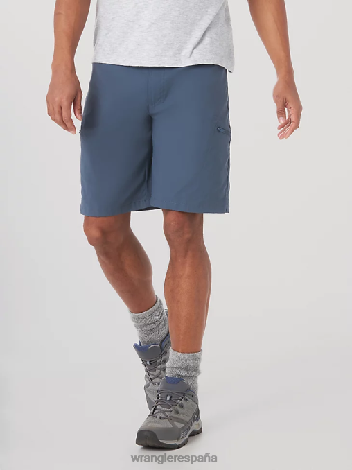 Wrangler ropa glaciar (10zm980gl) hombres pantalón corto cargo con cintura cómoda Authentics BDR0J570