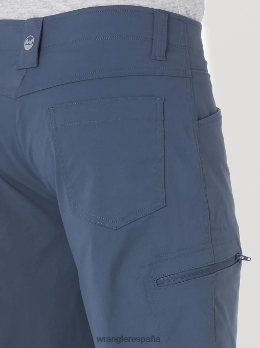 Wrangler ropa glaciar (10zm980gl) hombres pantalón corto cargo con cintura cómoda Authentics BDR0J570