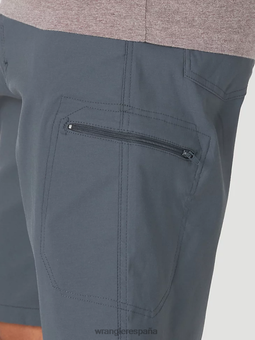 Wrangler ropa granito (10zm980gt) hombres pantalón corto cargo con cintura cómoda Authentics BDR0J567