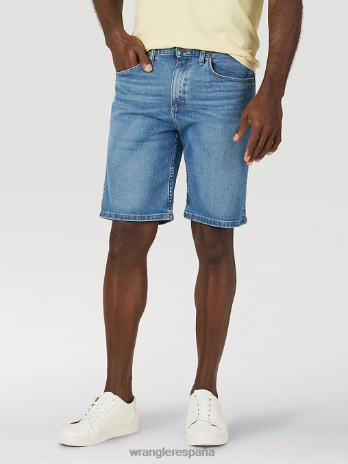 Wrangler ropa índigo vintage (112317151) hombres pantalones cortos de mezclilla libres de estirar BDR0J580