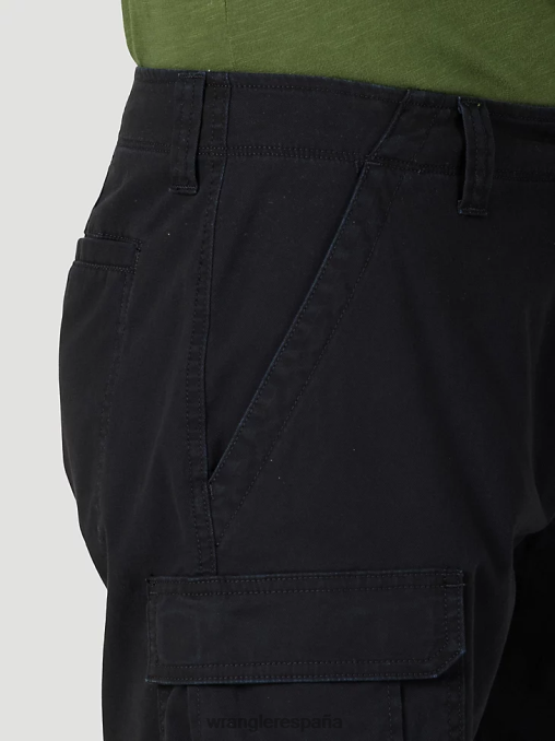 Wrangler ropa negro (112314939) hombres pantalón corto cargo premium de cinco estrellas BDR0J512