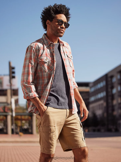 Wrangler ropa olmo (112314921) hombres pantalón corto cargo premium de cinco estrellas BDR0J511