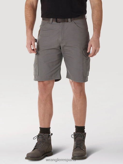 Wrangler ropa pizarra (3w360st) hombres Pantalón corto tipo cargo Ranger Ripstop de ropa de trabajo Riggs BDR0J523
