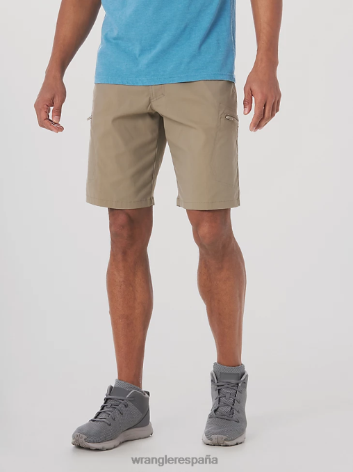 Wrangler ropa roca caída (10zm980fk) hombres pantalón corto cargo con cintura cómoda Authentics BDR0J565