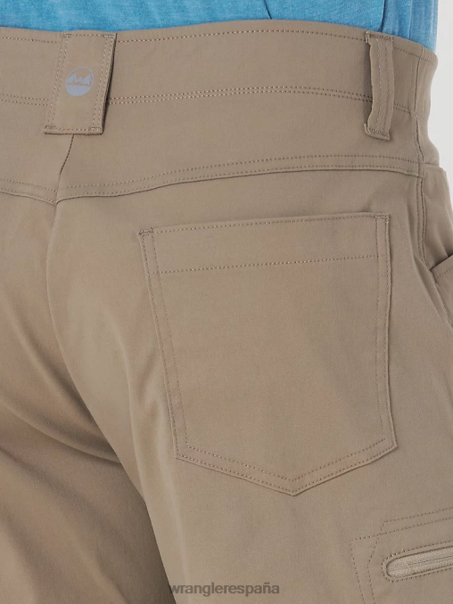 Wrangler ropa roca caída (10zm980fk) hombres pantalón corto cargo con cintura cómoda Authentics BDR0J565
