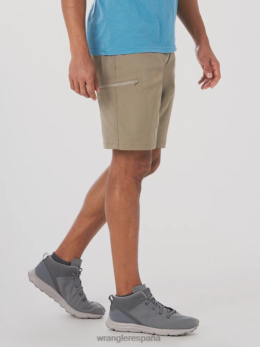 Wrangler ropa roca caída (10zm980fk) hombres pantalón corto cargo con cintura cómoda Authentics BDR0J565