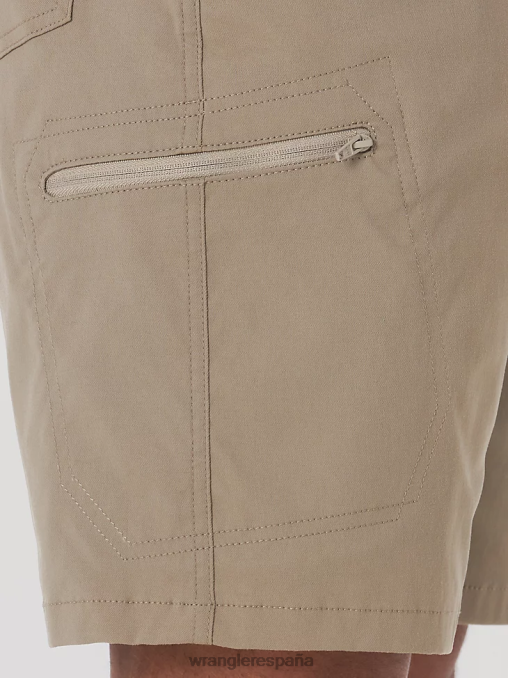 Wrangler ropa roca caída (10zm980fk) hombres pantalón corto cargo con cintura cómoda Authentics BDR0J565