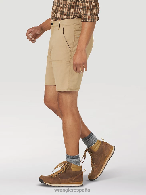 Wrangler ropa travertino (ns923tr) hombres pantalón corto utilitario con bolsillo lateral atg BDR0J608