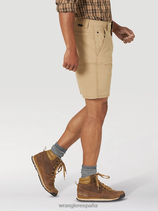 Wrangler ropa travertino (ns923tr) hombres pantalón corto utilitario con bolsillo lateral atg BDR0J608