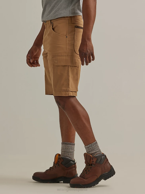 ropa cuero crudo (112337579) hombres Wrangler ropa de trabajo ranger cargo short BDR0J601