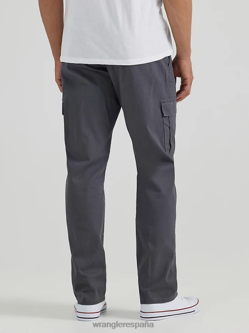 Wrangler ropa antracita (10zm7abah) hombres Pantalón cargo elástico relajado Authentics BDR0J235