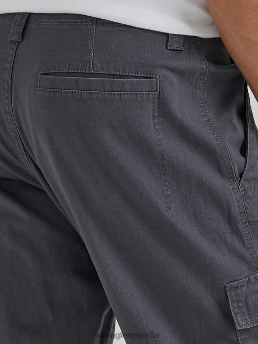 Wrangler ropa antracita (10zm7abah) hombres Pantalón cargo elástico relajado Authentics BDR0J235