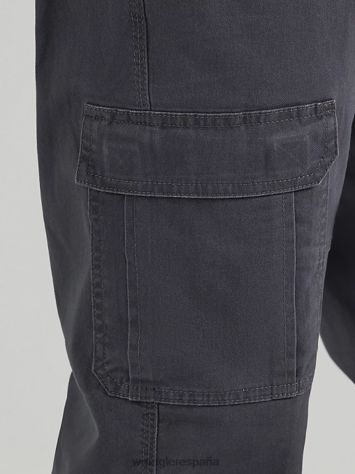 Wrangler ropa antracita (10zm7abah) hombres Pantalón cargo elástico relajado Authentics BDR0J235