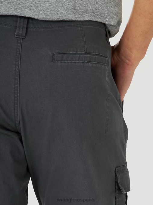 Wrangler ropa antricita (70abwah) hombres pantalón cargo flexible de ajuste relajado premium de cinco estrellas BDR0J222