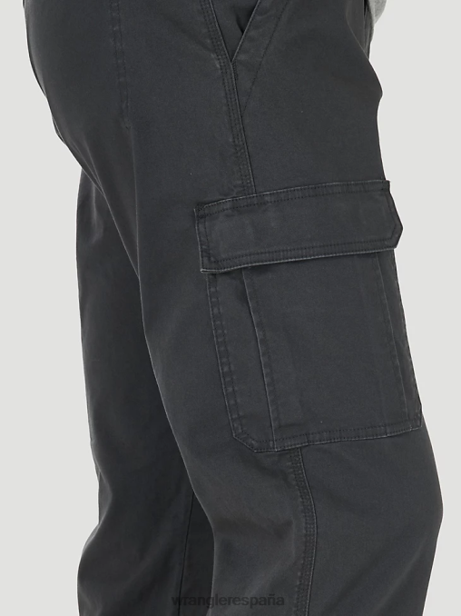 Wrangler ropa antricita (70abwah) hombres pantalón cargo flexible de ajuste relajado premium de cinco estrellas BDR0J222