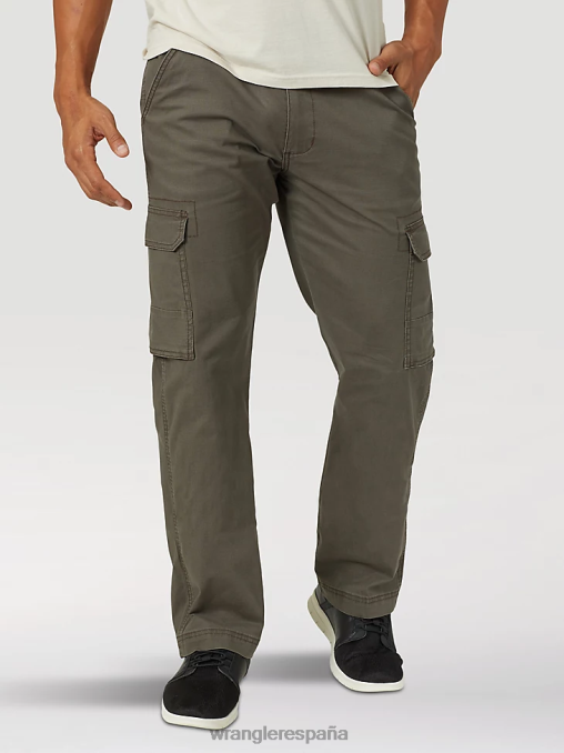 Wrangler ropa color verde oliva (mgw90od) hombres pantalón cargo BDR0J215
