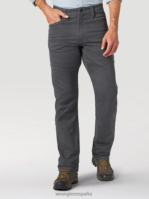 Wrangler ropa gris (ns857gy) hombres pantalón utilitario reforzado atg BDR0J622