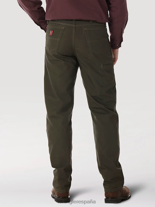 Wrangler ropa loden (3w045ld) hombres pantalón técnico riggs workwear BDR0J661