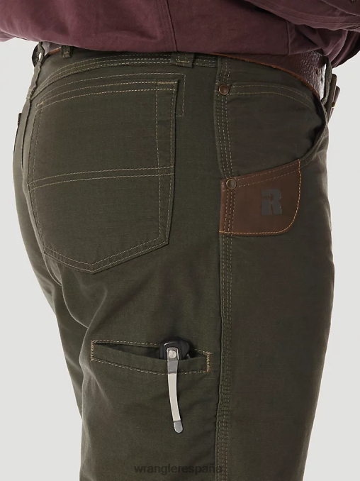 Wrangler ropa loden (3w045ld) hombres pantalón técnico riggs workwear BDR0J661