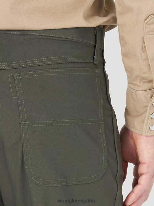Wrangler ropa loden (fr3wacg) hombres Pantalón de carpintero resistente al fuego riggs workwear fr BDR0J263