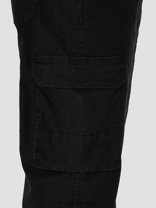 Wrangler ropa negro (10mgw90bl) hombres pantalón cargo BDR0J210