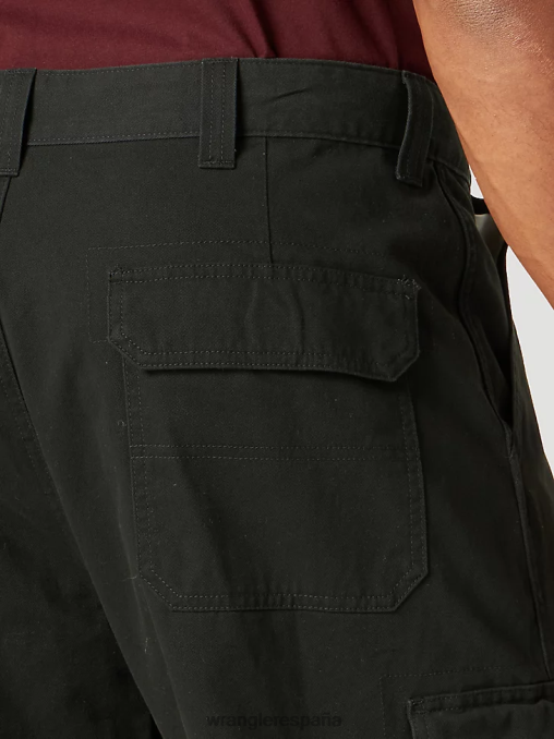 Wrangler ropa negro (mgw90bk) hombres pantalón cargo BDR0J217