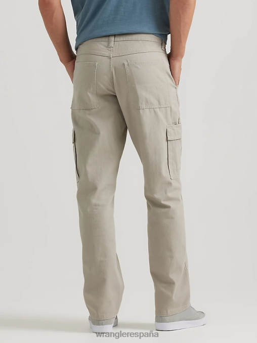 Wrangler ropa polvo caqui (10zm6lgkd) hombres pantalones cargo relajados auténticos BDR0J241