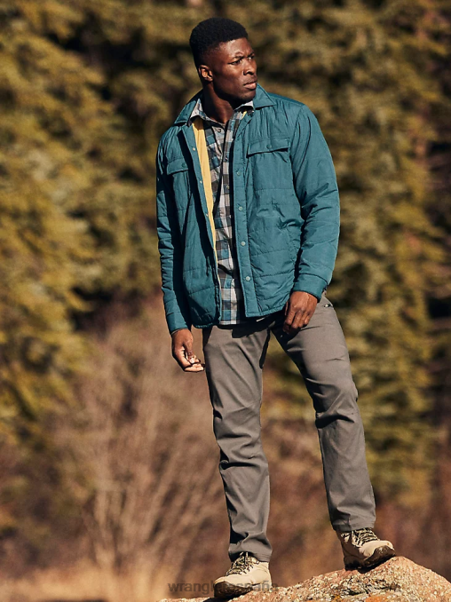 Wrangler ropa sombra oscura (ns849ds) hombres pantalón utilitario sintético atg BDR0J628