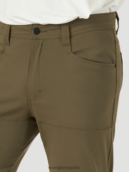 Wrangler ropa tortuga marina (ns849st) hombres pantalón utilitario sintético atg BDR0J630