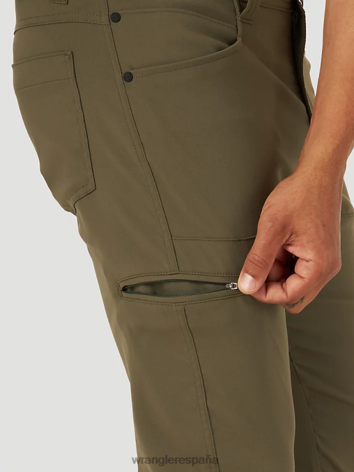 Wrangler ropa tortuga marina (ns849st) hombres pantalón utilitario sintético atg BDR0J630