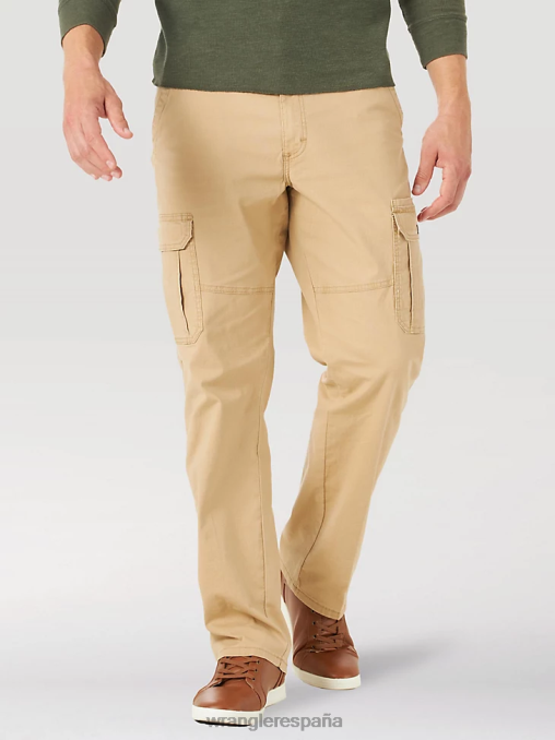 Wrangler ropa travertino (10zm7abtv) hombres Pantalón cargo elástico relajado Authentics BDR0J234