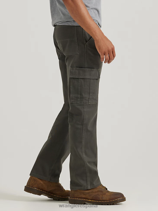 Wrangler ropa verde oliva (10zm6lgod) hombres pantalones cargo relajados auténticos BDR0J243