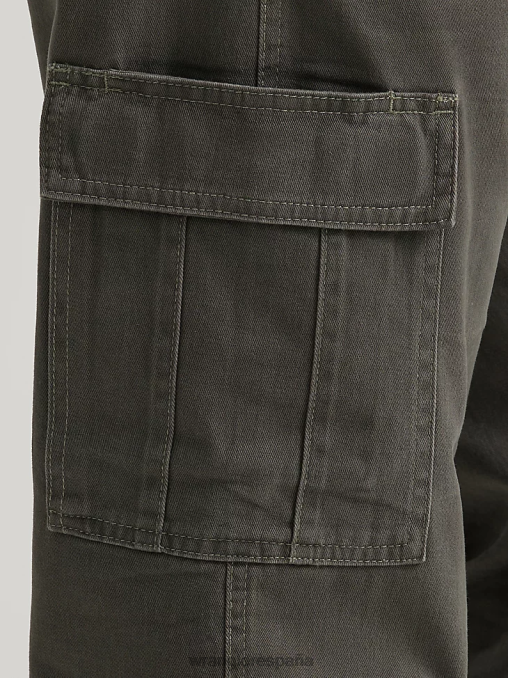 Wrangler ropa verde oliva (10zm6lgod) hombres pantalones cargo relajados auténticos BDR0J243