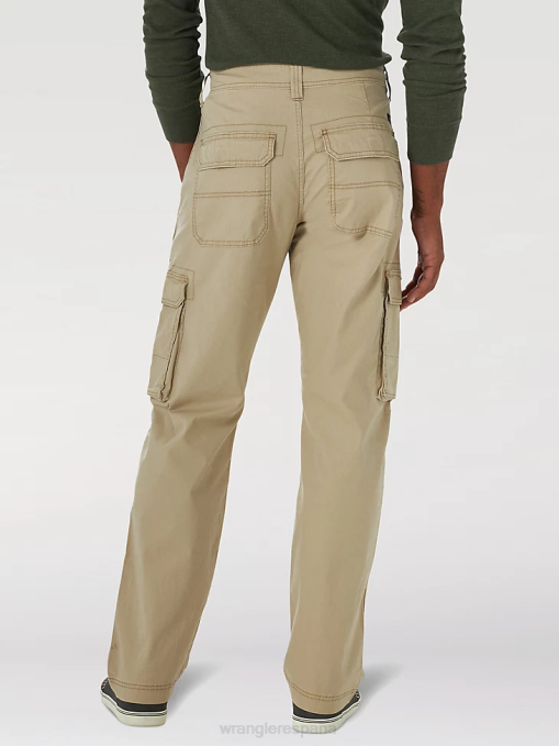 ropa caqui (10mgw90kh) hombres Wrangler pantalón cargo BDR0J212