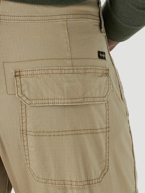 ropa caqui (10mgw90kh) hombres Wrangler pantalón cargo BDR0J212