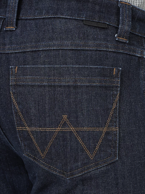 ropa musgo (31100ms) hombres Wrangler pantalón de lona con pernera recta y corte regular resistente BDR0J650