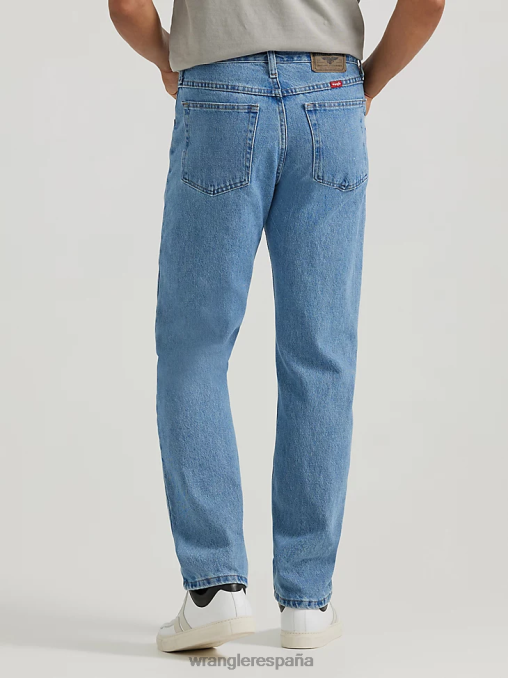 Wrangler ropa Lavado a la piedra (96501sl) hombres jeans de corte regular de denim premium de cinco estrellas BDR0J90