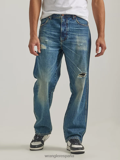 Wrangler ropa Odesa (112332242) hombres jeans holgados desgastados BDR0J143
