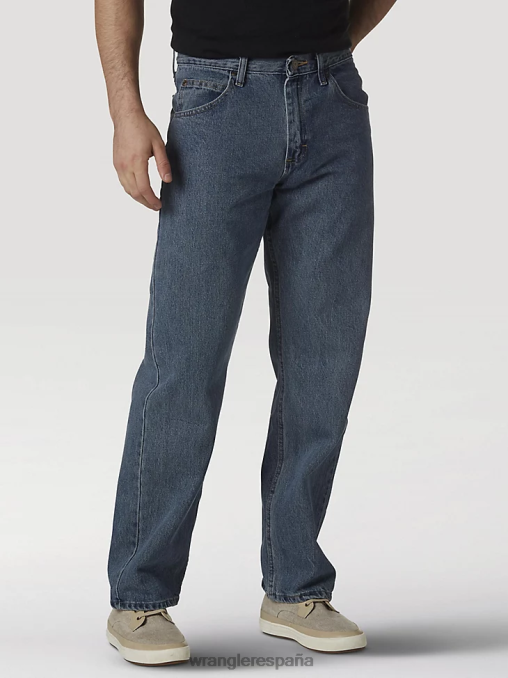 Wrangler ropa antiguo (97601vr) hombres jeans de corte relajado de mezclilla premium de cinco estrellas BDR0J89