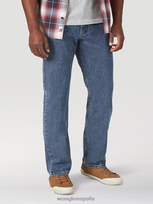 Wrangler ropa azul antiguo (10zm100vg) hombres Vaqueros Authentics de corte regular de algodón BDR0J152