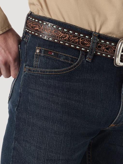 Wrangler ropa cerveza de raíz (02macrb) hombres Vaqueros ajustados de competición 20x advanced comfort 02 BDR0J134