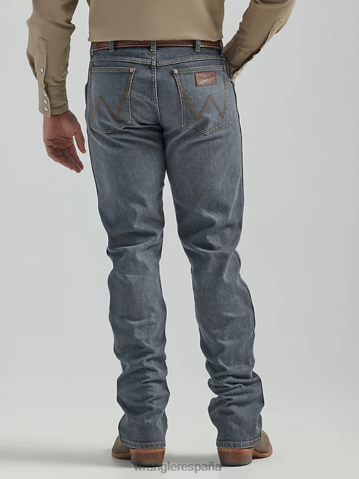 Wrangler ropa clopton (112326536) hombres jeans retro con corte tipo bota y corte slim BDR0J3