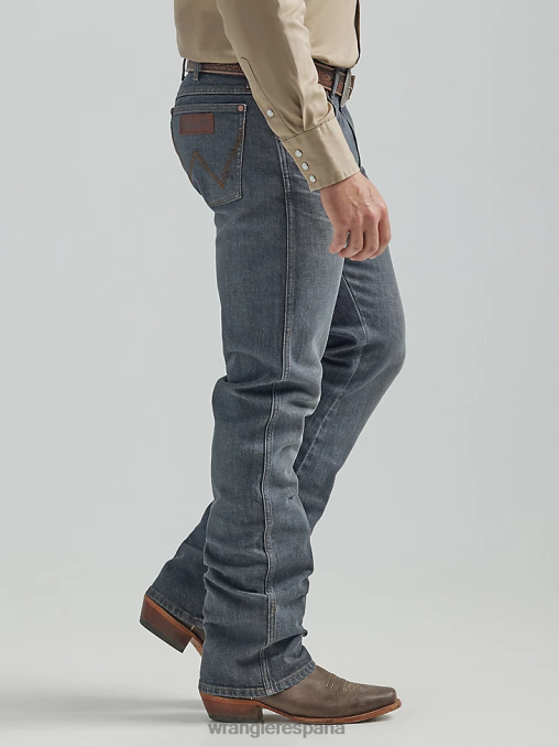 Wrangler ropa clopton (112326536) hombres jeans retro con corte tipo bota y corte slim BDR0J3