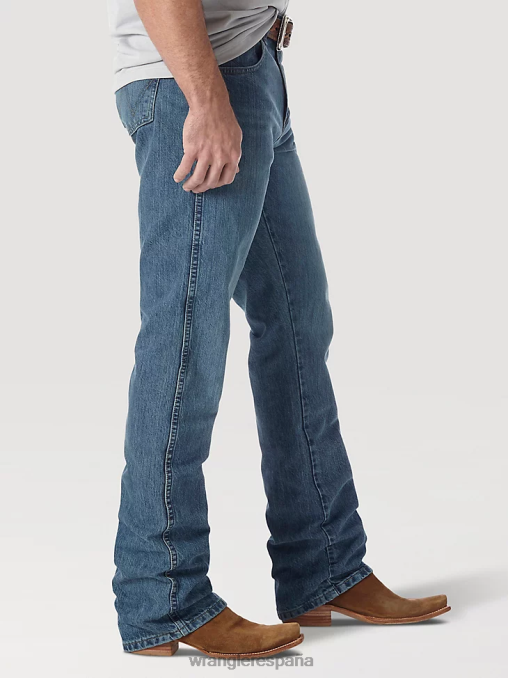 Wrangler ropa desgastado (77mwzwo) hombres jeans retro con corte tipo bota y corte slim BDR0J9